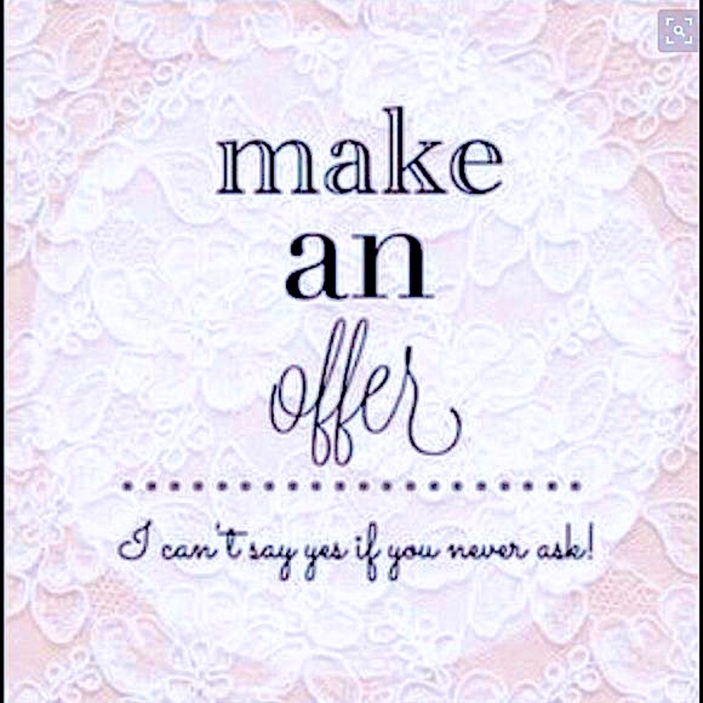 I can’t wait to hear your offers and say yes! ❤️